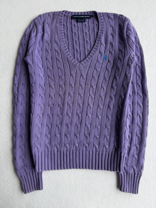 Maglia vintage Ralph Lauren treccia tg S