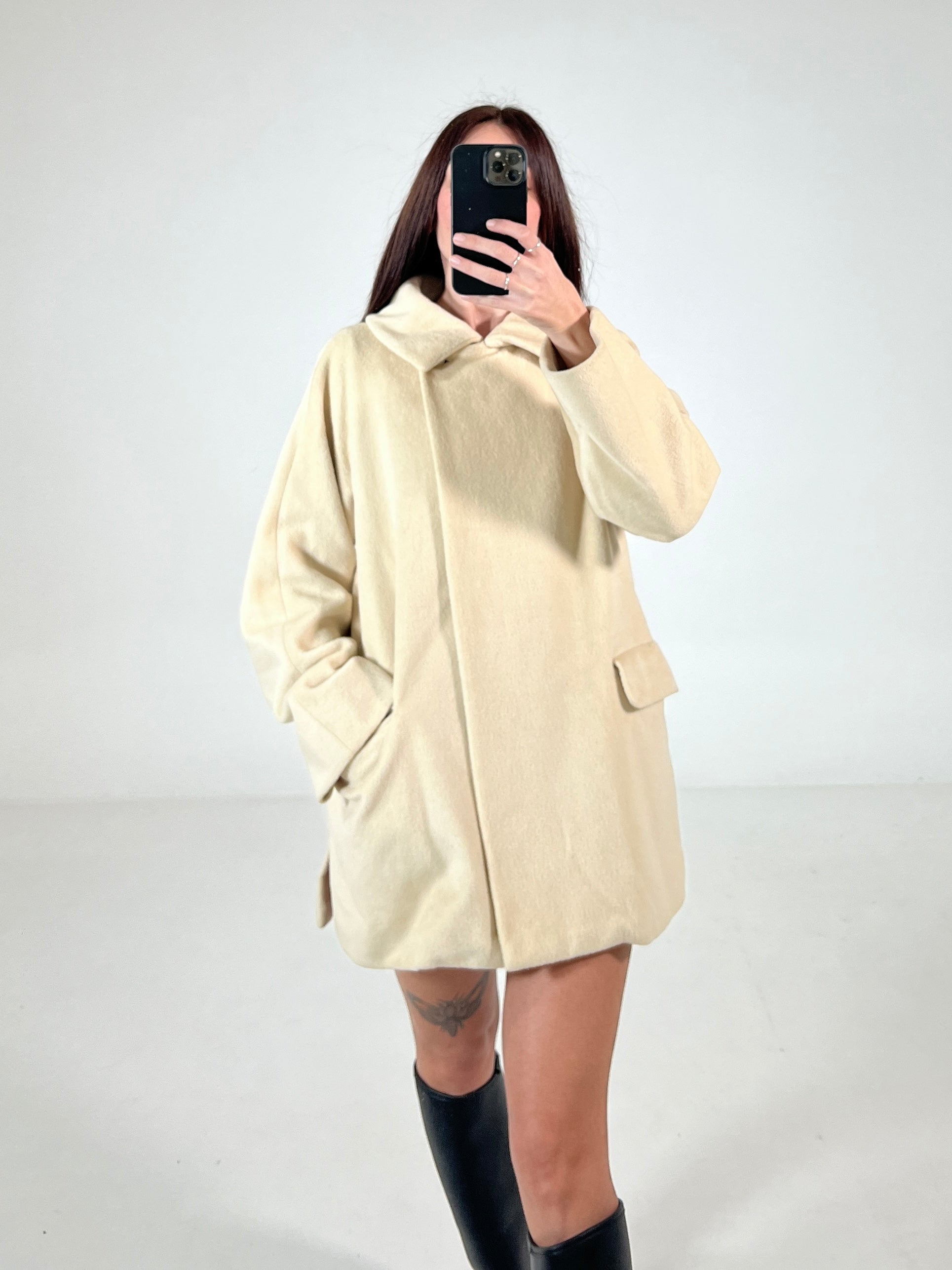 Cappotto vintage Max Mara cashmere tg 38