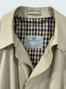 Trench vintage Aquascutum con cinta tg L/XL