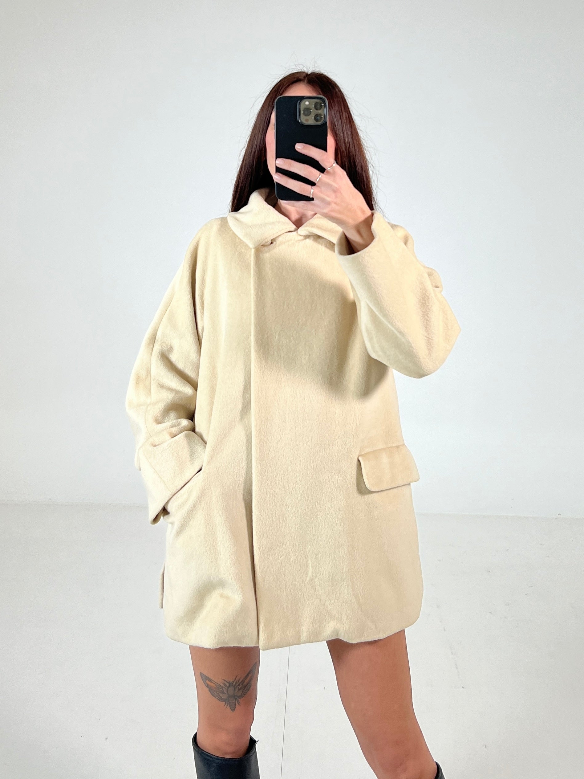 Cappotto vintage Max Mara cashmere tg 38