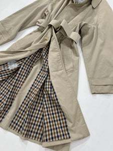 Trench vintage Aquascutum con cinta tg L/XL