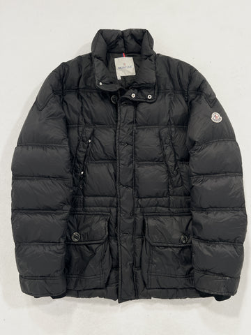 Giacca piumino vintage Moncler nero tg XL+
