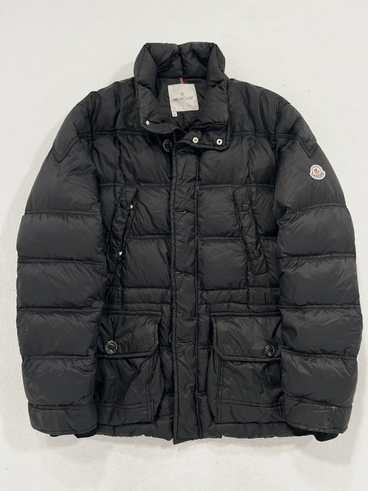 Giacca piumino vintage Moncler nero tg XL+
