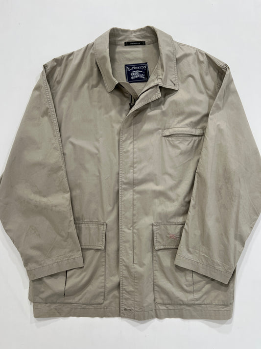 Trench vintage Burberry grigio tg L/XL