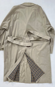 Trench vintage Aquascutum con cinta tg L/XL