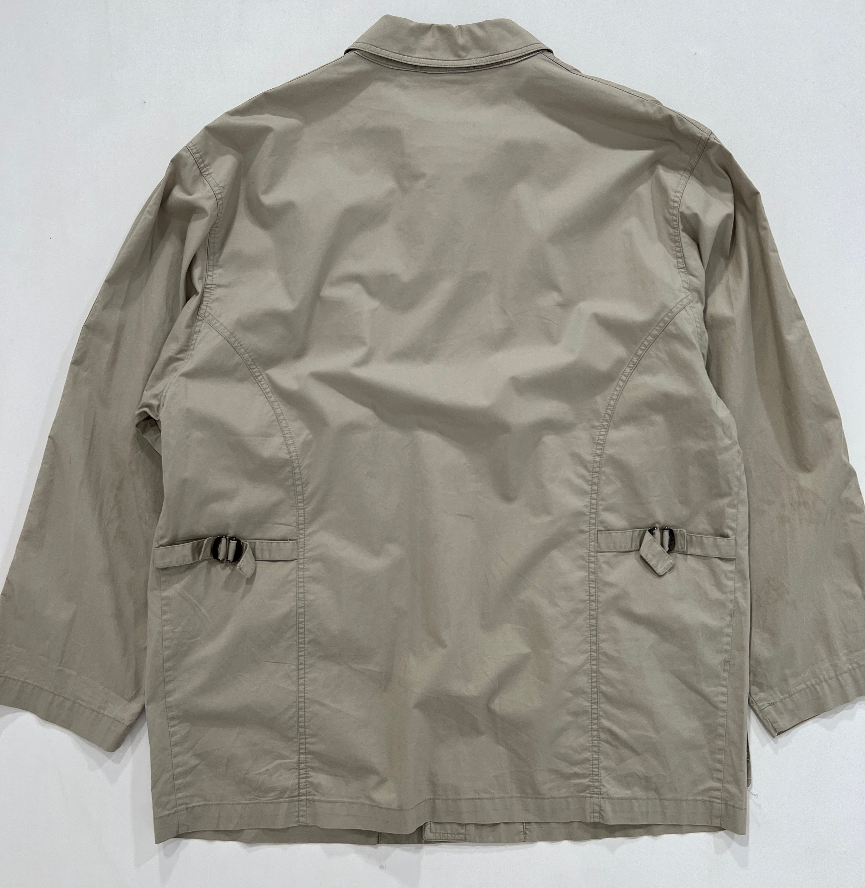 Trench vintage Burberry grigio tg L/XL