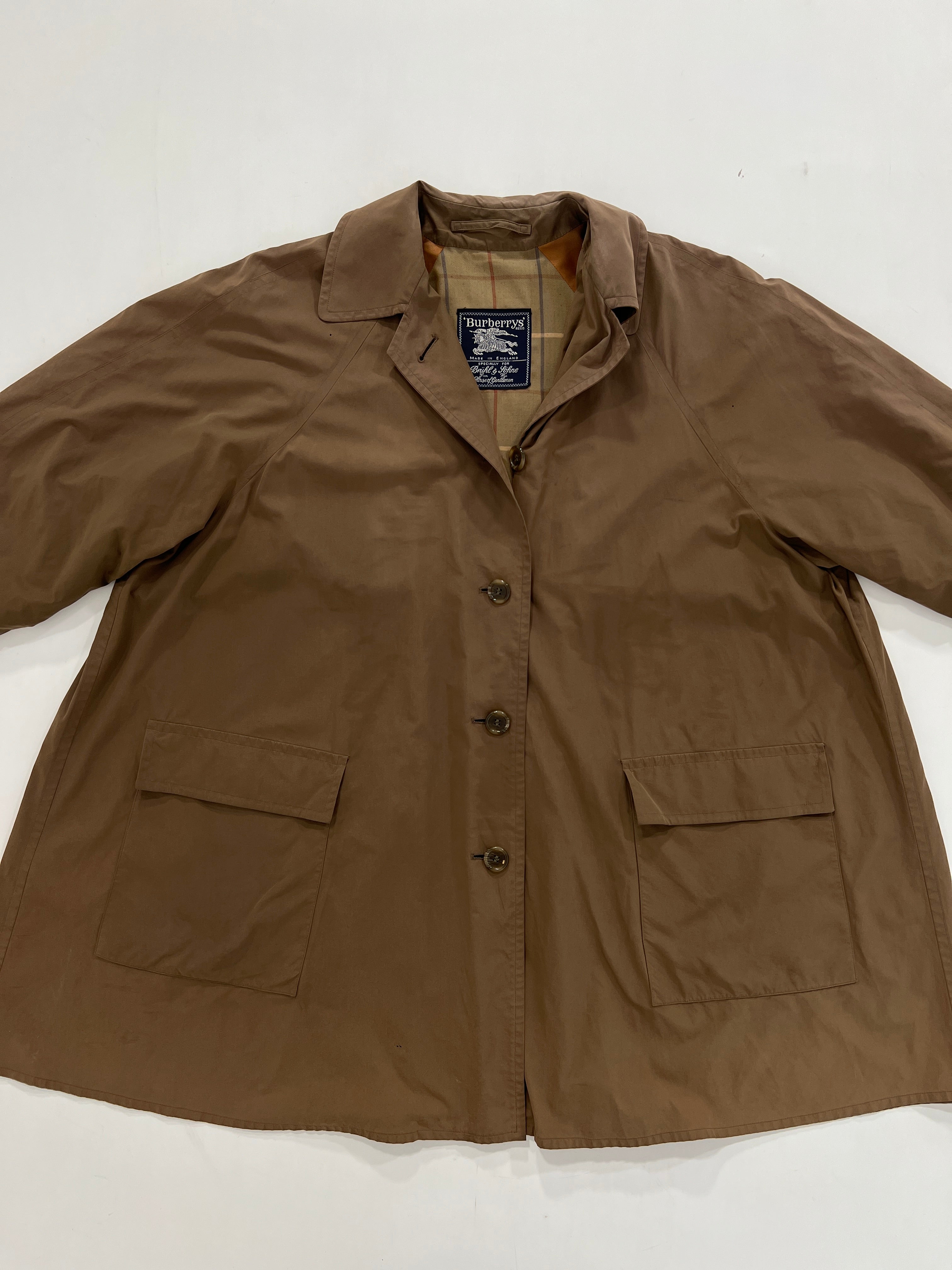 Trench vintage Burberry marrone tg L