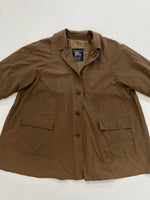 Carica l&#39;immagine nel visualizzatore di Gallery, Trench vintage Burberry marrone tg L
