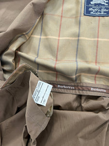 Trench vintage Burberry marrone tg L