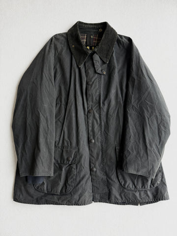 Giacca vintage Barbour Bedale antracite tg C46