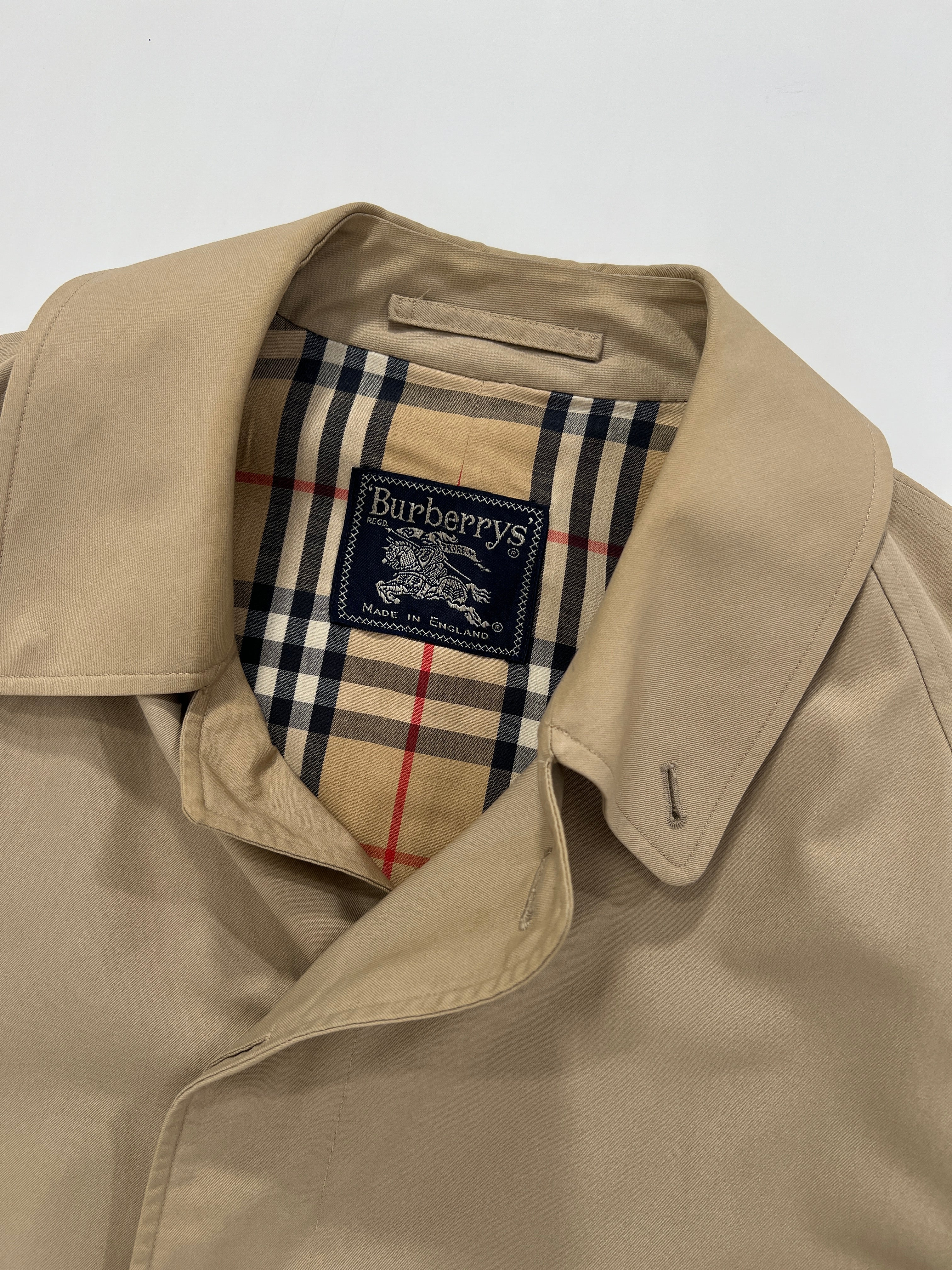 Trench vintage Burberry biscotto tg M/L