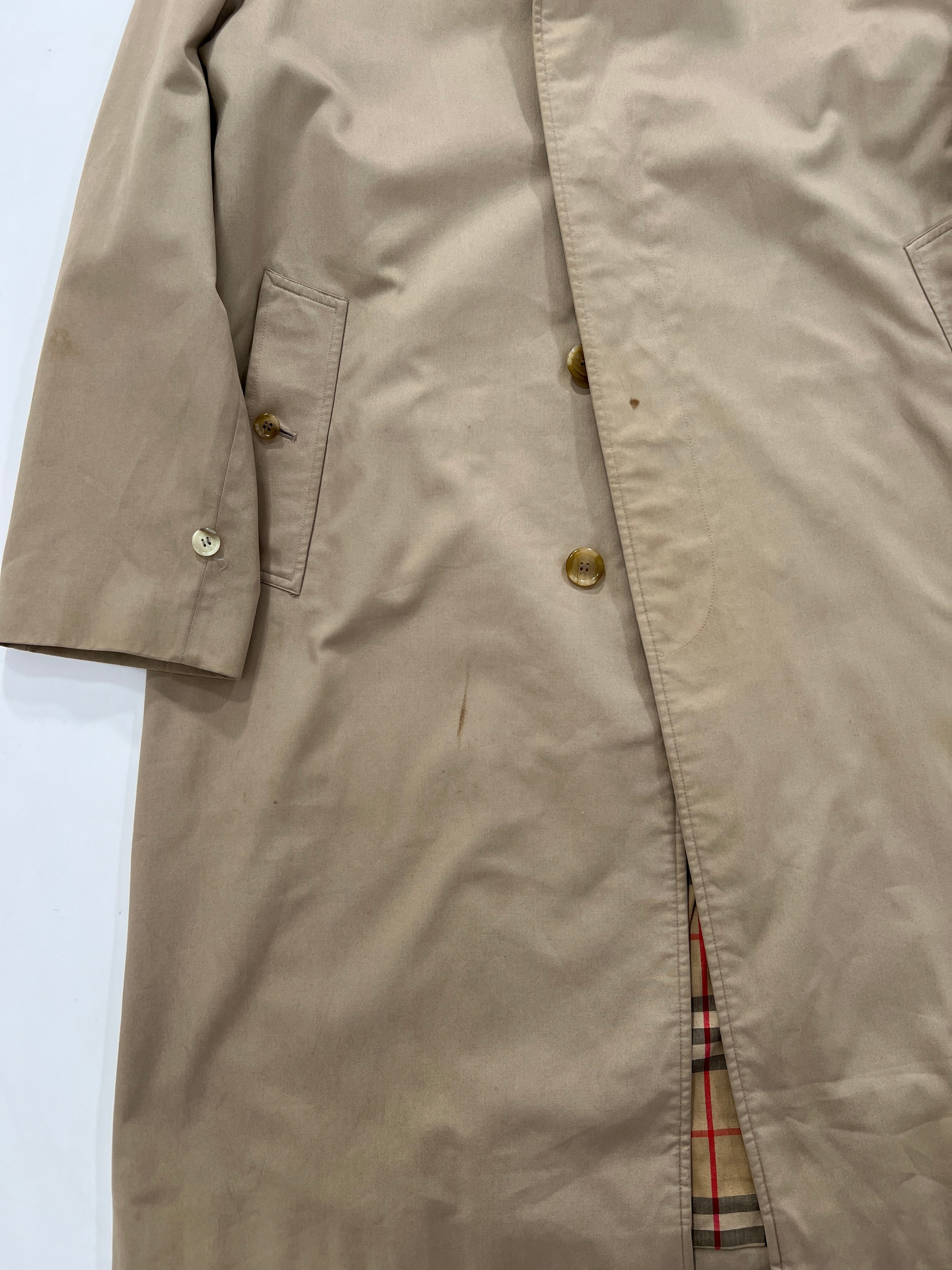 Trench vintage Burberry biscotto tg M/L