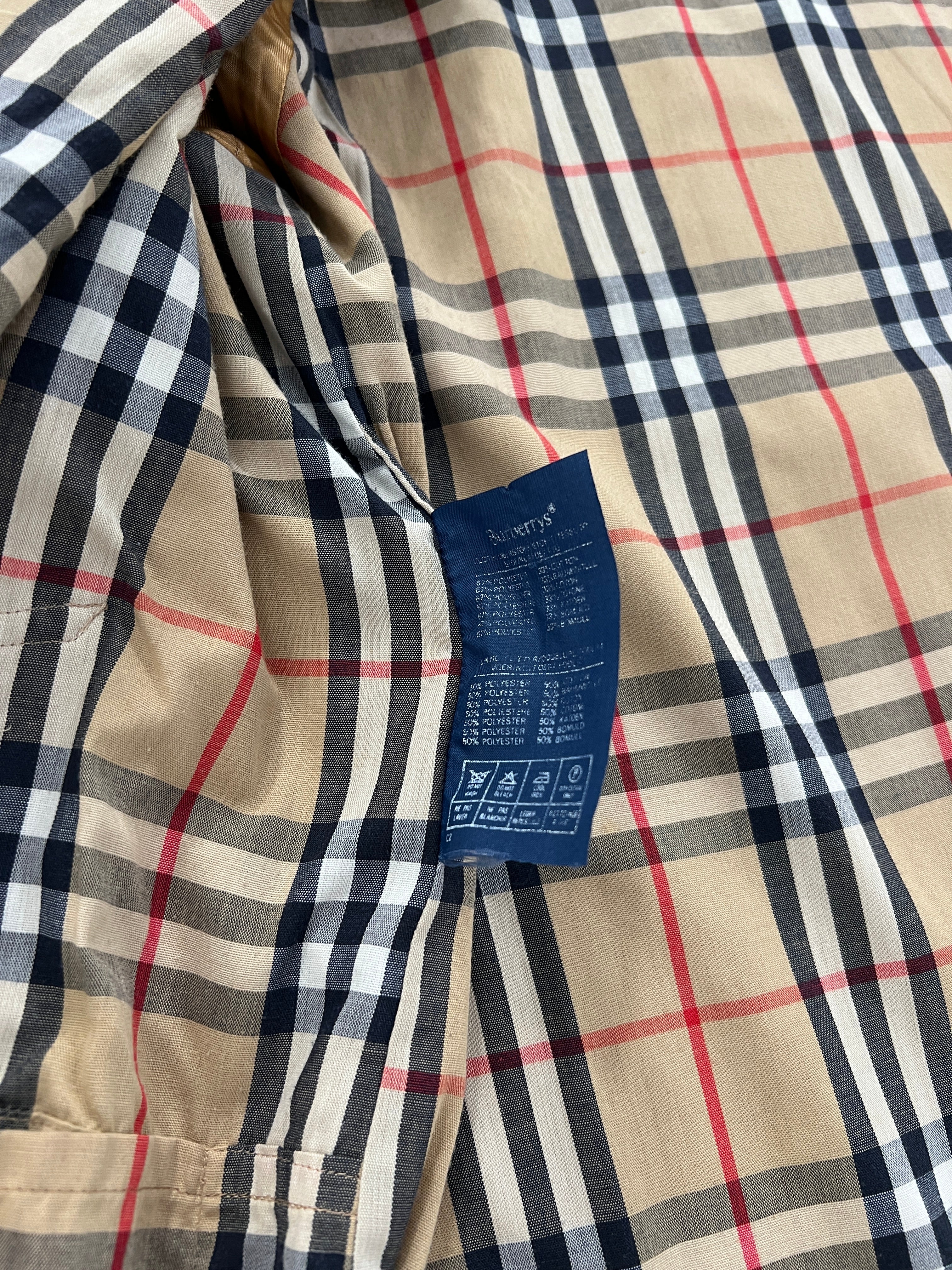 Trench vintage Burberry biscotto tg M/L