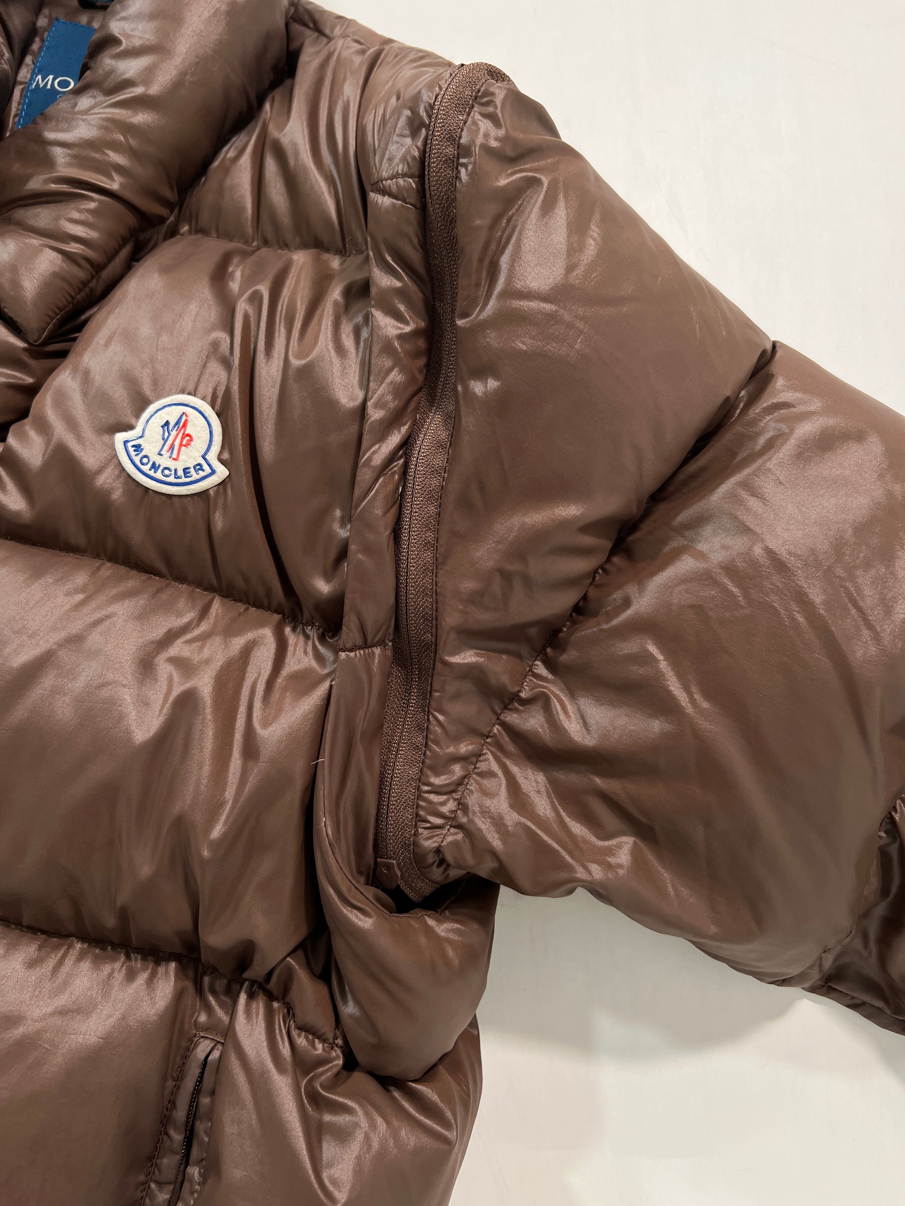 Giacca vintage Moncler marrone tg M