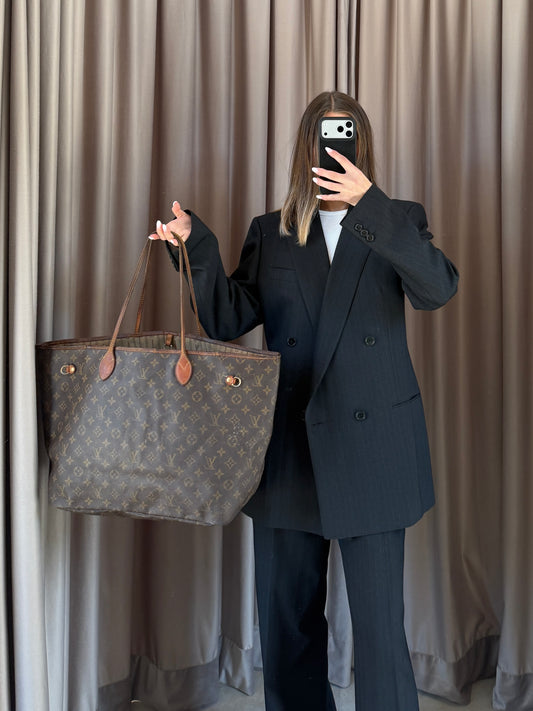 Borsa vintage Louis Vuitton Neverfull monogram