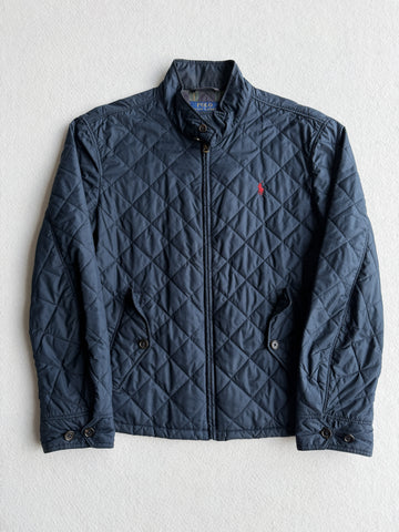 Giacca Harrington vintage Ralph Lauren blu tg L