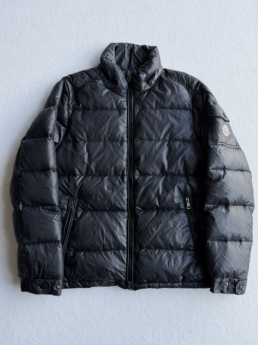 Giacca piumino vintage Moncler nero tg M