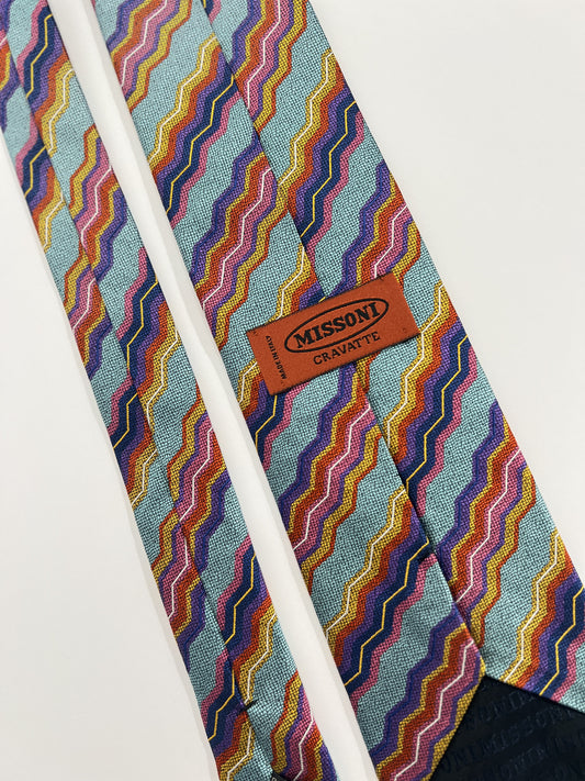 Cravatta vintage Missoni seta