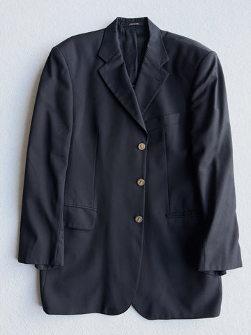 Blazer vintage Yves Saint Laurent blu tg XL