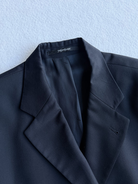 Blazer vintage Yves Saint Laurent blu tg XL