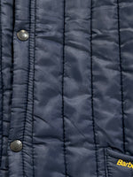 Carica l&#39;immagine nel visualizzatore di Gallery, Giacca vintage Barbour in trapunta blu tg XL
