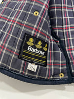 Carica l&#39;immagine nel visualizzatore di Gallery, Giacca vintage Barbour in trapunta blu tg XL
