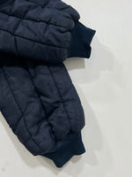 Carica l&#39;immagine nel visualizzatore di Gallery, Giacca vintage Barbour in trapunta blu tg XL
