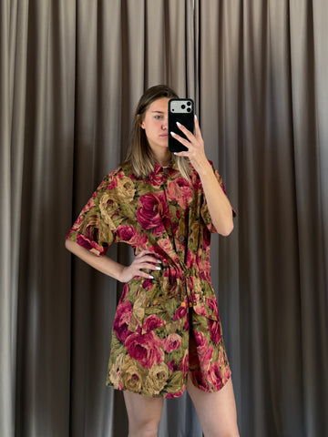 Vestito vintage Max Mara in lino tg 42
