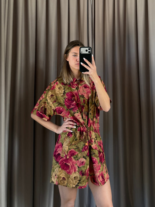Vestito vintage Max Mara in lino tg 42
