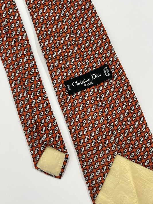Cravatta vintage Dior seta
