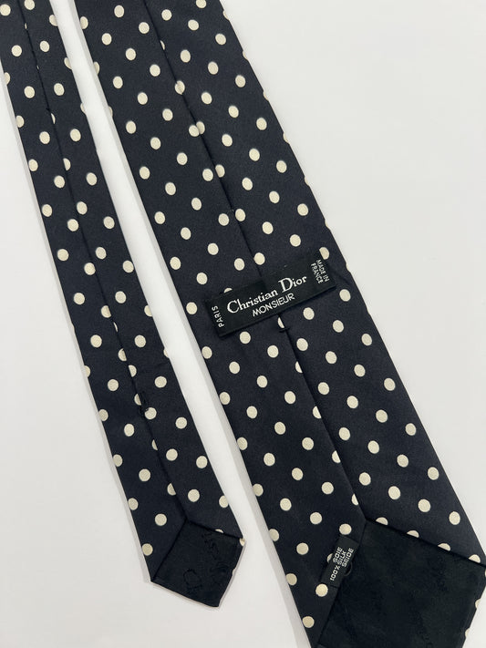 Cravatta vintage Dior seta