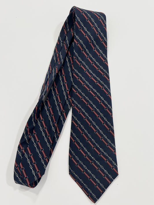 Cravatta vintage Yves Saint Laurent seta