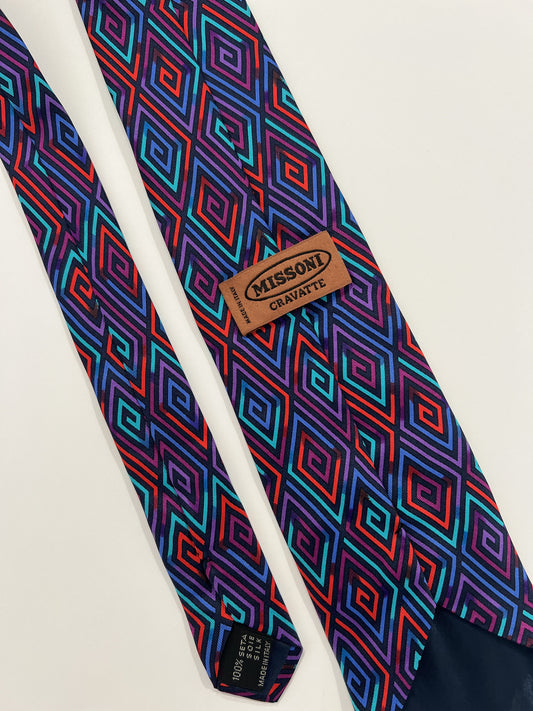 Cravatta vintage Missoni seta