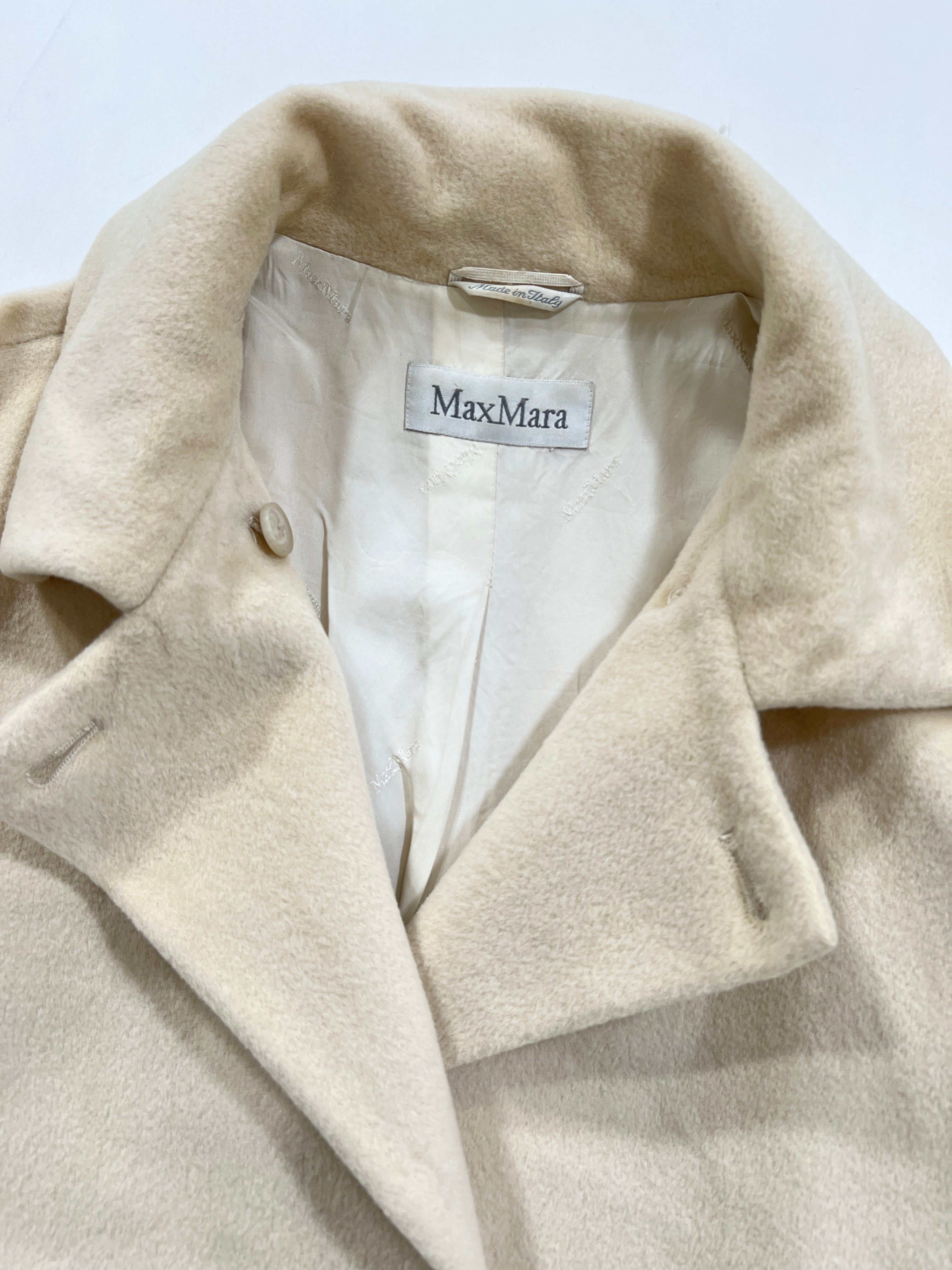 Cappotto vintage Max Mara cashmere tg 38