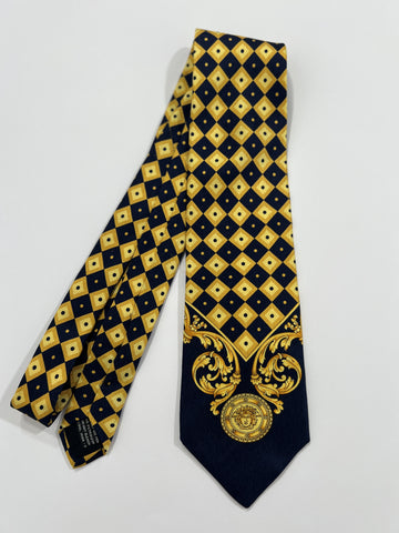 Cravatta vintage Versace seta