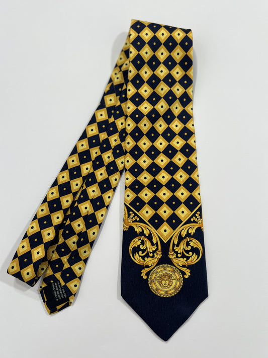 Cravatta vintage Versace seta