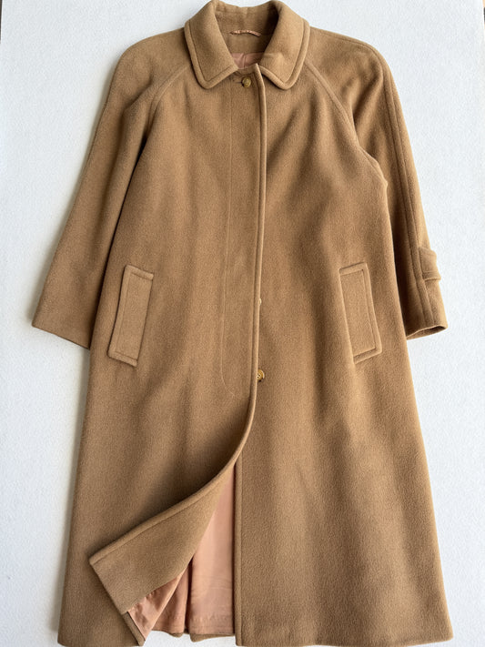 Cappotto vintage Aquascutum cammello tg L