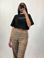 Carica l&#39;immagine nel visualizzatore di Gallery, Pantaloni vintage Burberry tartan tg S/M
