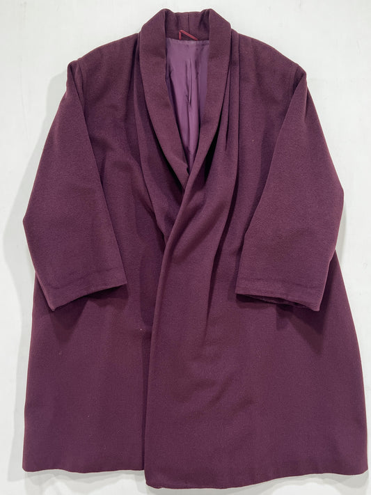 Cappotto vintage Max Mara bordeaux tg S/M