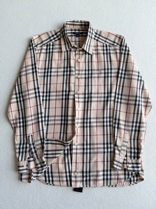 Camicia vintage Burberry tartan tg 46