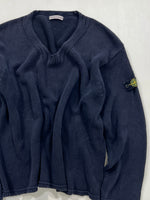 Carica l&#39;immagine nel visualizzatore di Gallery, Maglia vintage Stone Island blu tg L
