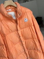 Carica l&#39;immagine nel visualizzatore di Gallery, Giacca vintage Moncler Grenoble arancio tg L
