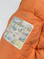 Carica l&#39;immagine nel visualizzatore di Gallery, Giacca vintage Moncler Grenoble arancio tg L
