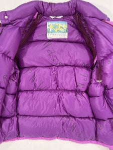 Giacca vintage Moncler Grenoble lilla tg L