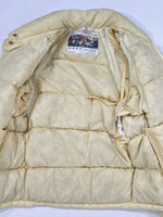 Carica l&#39;immagine nel visualizzatore di Gallery, Giacca vintage Moncler Grenoble giallo tg S
