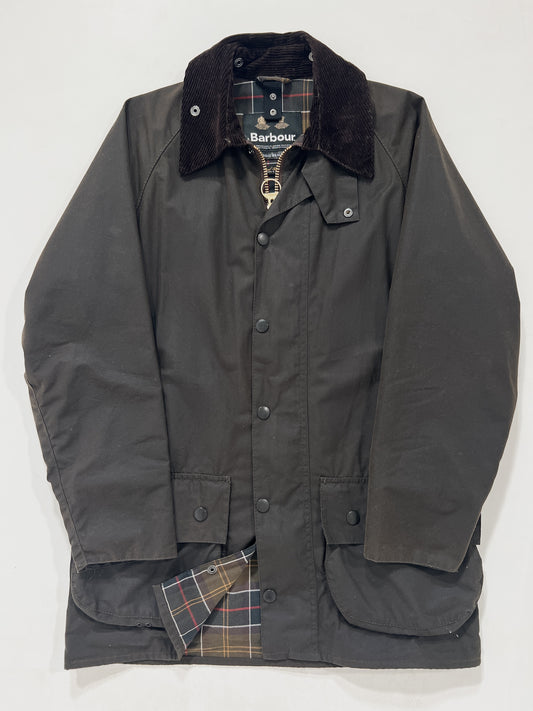 Giacca vintage Barbour Beaufort verde tg C38