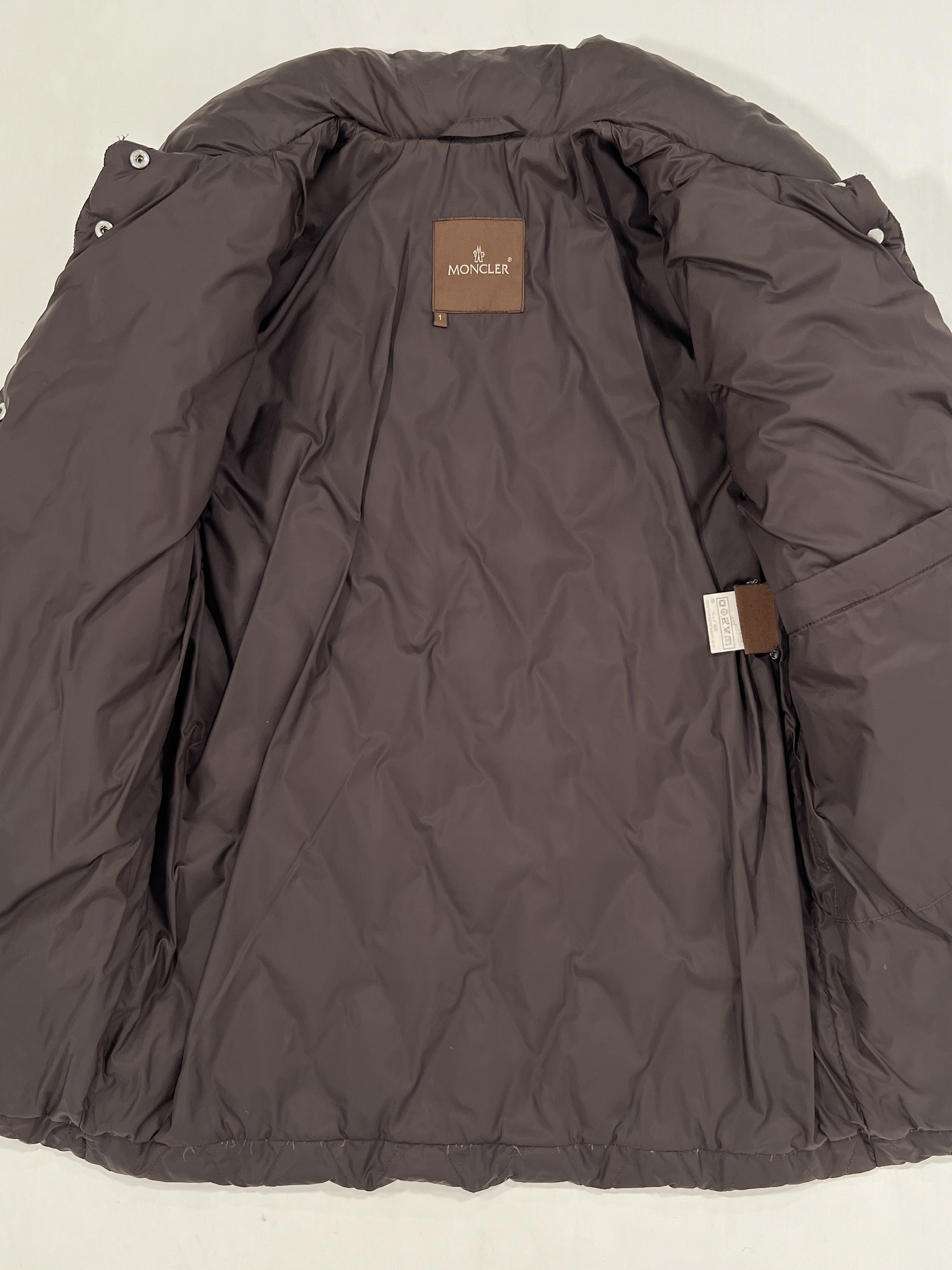 Giacca vintage Moncler marrone tg S/M