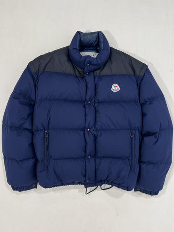 Giacca vintage Moncler Grenoble blu tg XXL