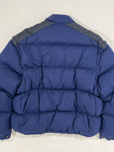 Giacca vintage Moncler Grenoble blu tg XXL