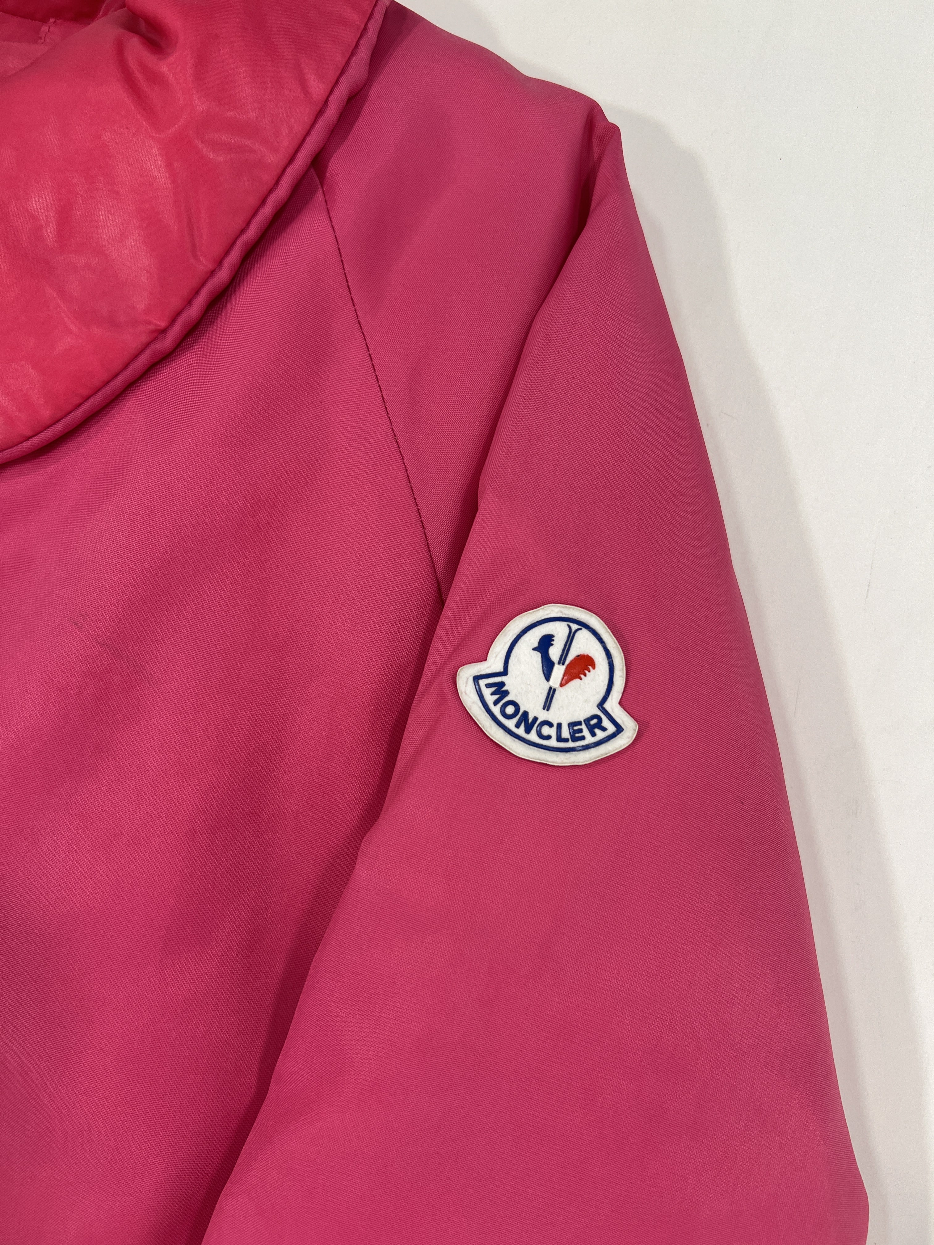 Giacca vintage Moncler Grenoble rosa tg S